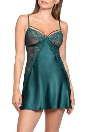 In Bloom by Jonquil Chemise in Pine Green at Nordstrom Rack, Size X-Small