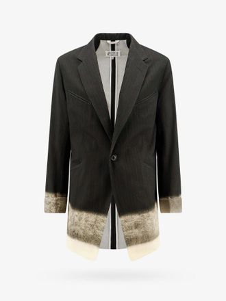 Maison Margiela Giacca in cotone con motivo gessato - MAISON MARGIELA - gender_Man