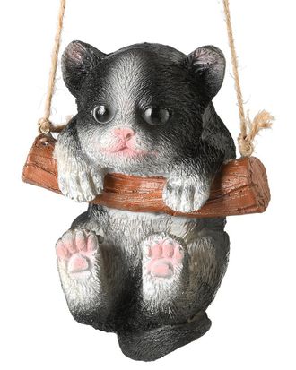 National Tree Company 5In Swinging Black Kitten