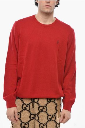 Polo Ralph Lauren Wool Crew-neck Sweater with Embroidered Logo size Xxl