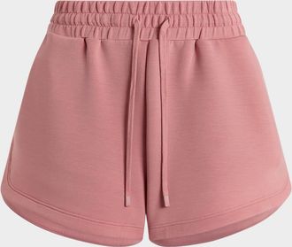 Varley Coulter High-Rise Drawstring Shorts