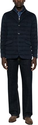 Herno Navy Blue Regular Jacket