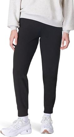 Sweaty Betty Luxe Fleece Jogger 27 Womens Clothing Black : SM 27, Cotton/Elastane/Fleece