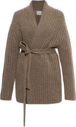 Lisa Yang Jacqueline Kasjmier Vest - Dames - Cashmere truien - Bruin - XS - Kasjmier - Truien & Vesten