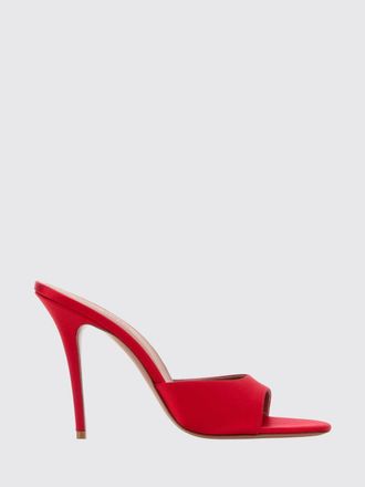 Amina Muaddi Heeled Sandal Woman color Red