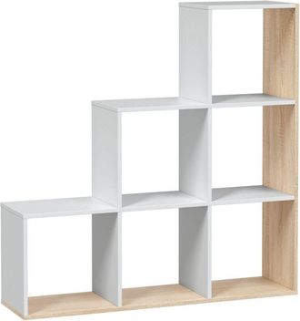 Forés Fores - Estanteria Step blanco y roble