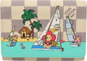 Louis Vuitton Rosalie White Canvas Wallet (Pre-Owned)