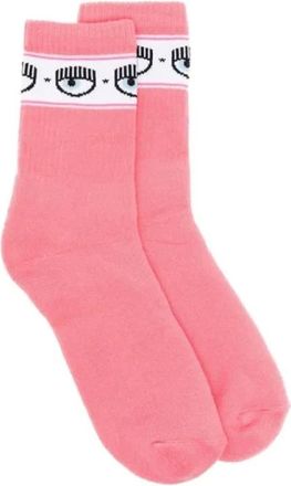 Chiara Ferragni Calcetines - Underwear - Mujer - Rosa - ONE SIZE