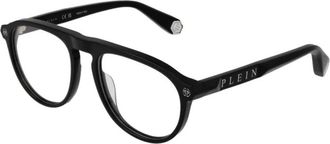 Philipp Plein Klassieke Aviator Bril voor Mannen - Heren - Brillen - Zwart - ONE Size - Accessoires