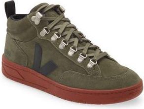Veja Gender Inclusive Roraima High Top Sneaker in Olive/Black at Nordstrom Rack, Size 35