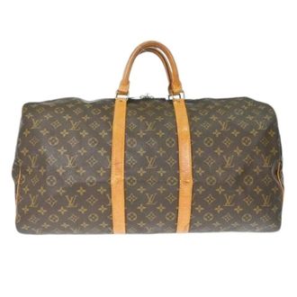 Louis Vuitton Pre-owned Weekend Bags, unisex, Brown, Size: ONE SIZE Pre-owned Keepall Bag