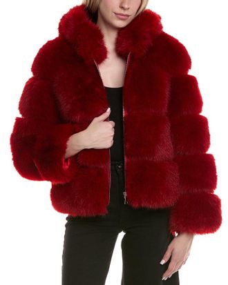 Adrienne Landau Hoodie Jacket