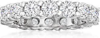 Ross-Simons CZ Eternity Band in Sterling Silver
