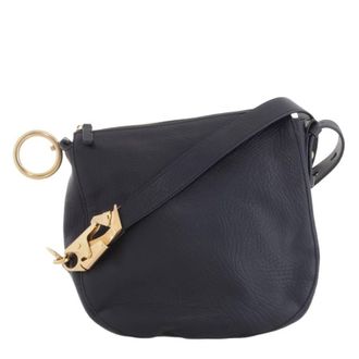 Burberry Small Knight Leather Shoulder Bag