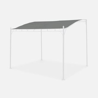 Sweeek Roof Cover For Pergola Brestum in Grey