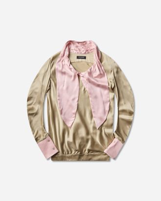 Kiko Kostadinov Women s Evelyn Blouse Pebble