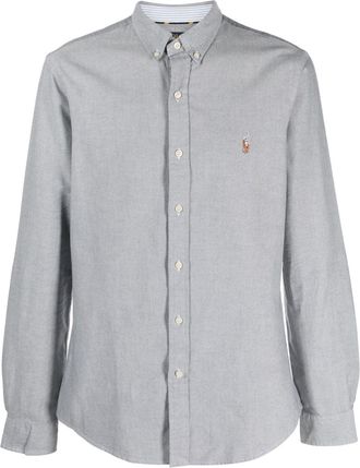 Polo Ralph Lauren Polo Pony cotton shirt - men - Cotton - S - Grey