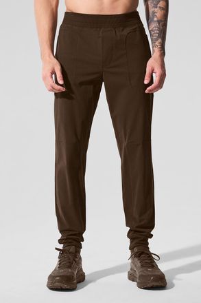 Alo | Co-Op Pants (Long) in Espresso Brown, Size: Medium