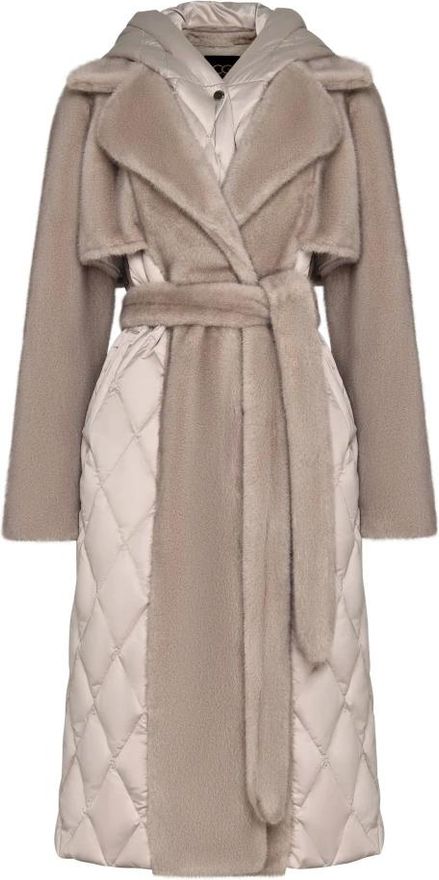 Donna, Cappotti, Beige, L, new