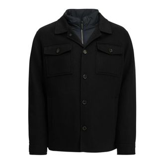 Moorer Abrigo corto Dossi - Coats - Hombre - Negro - 2XL