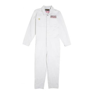 Deus Naito Coverall - Heren - Jumpsuits - Wit - XS - Katoen - Jumpsuits & Playsuits