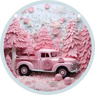 OEM Nuevo Colgante De San Valent&iacute;n De Acr&iacute;lico Transparente Rosa Con Forma De &Aacute;ngel, Estilo D