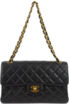 Chanel 1995 Double Sided Classic Flap shoulder bag - women - Lambskin - One Size - Black