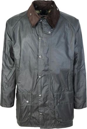 Barbour Beaufort Waxed Jacket - Heren - Jassen - Groen - Maat: M Katoen