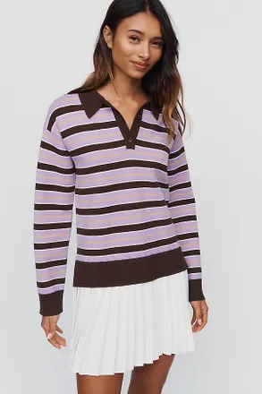 English Factory Polo Pleated Mini Dress