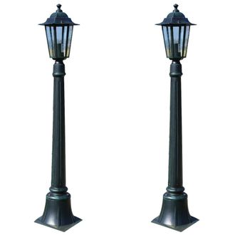 Berkfield Home Preston Garden Lights 2 pcs 105 cm in Green