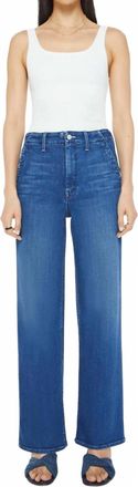 Mother Major Zip Skimp Straight Jeans In Whatever You Want