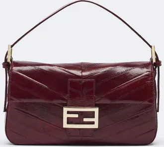 Fendi Borsa a spalla Baguette 26424 Small in pelle