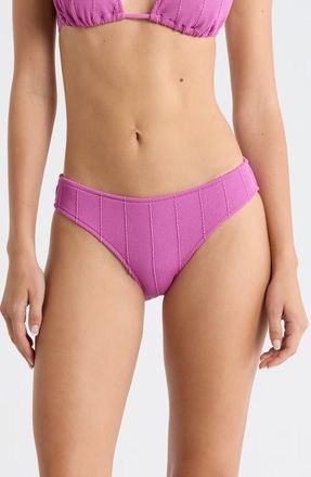 Rip Curl Vibe Surf Good Hipster Bikini Bottoms in Purple Pink at Nordstrom, Size Xx-Large