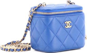 Chanel Clutch Pearl Crush mini - Blu
