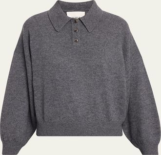 Lisa Yang Etta Cashmere Polo Sweater