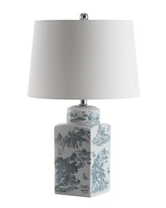 Jonathan Y Designs Jonathan Y 24.5In Audrey Blue & White Table Lamp