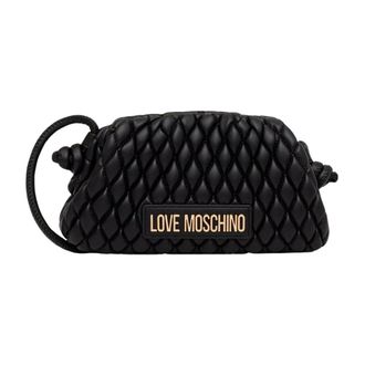 Love Moschino Crossbody tas - Dames - Tassen - Zwart - Maat: ONE Size Leer