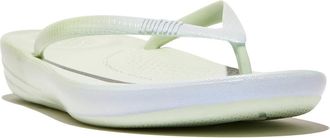 FitFlop iQushion Iridescent Ergonomic Sandal in Sagebrus Skywash Blue at Nordstrom Rack, Size 9