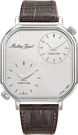Mathey-Tissot Mathey-Tissot Mens Monsoon Silver Dial Watch