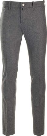 Jacob Cohen Slim Fit Bobby Trousers Jeans Grey