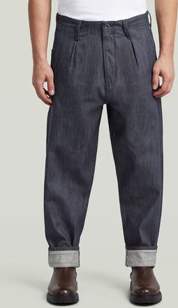 G-Star The Ignaz- Correct Pleated Chino Relaxed - Donkerblauw - Heren