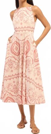 Misa Amity Midi Dress In Rose