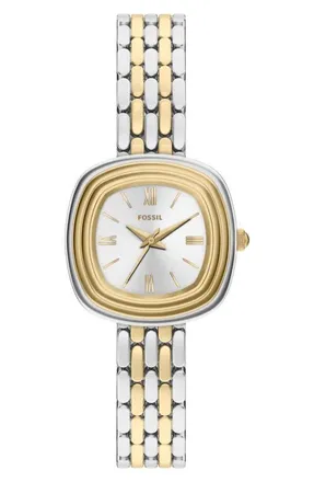 Fossil Emerson Bracelet Watch, 30mm in Two Tone at Nordstrom