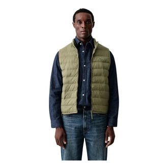 Lacoste Chaleco cortavientos acolchado - Jackets - Hombre - Verde - 2XL