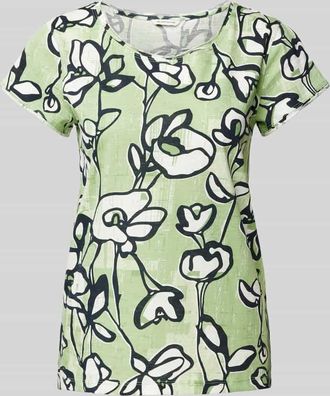 Tom Tailor Regular Fit T-Shirt aus reiner Baumwolle in Hellgruen, Gr&ouml;&szlig;e XS