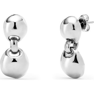 UNOde50 Mini Ball Studs in Silver at Nordstrom