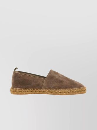 Castaner leather espadrille loafers