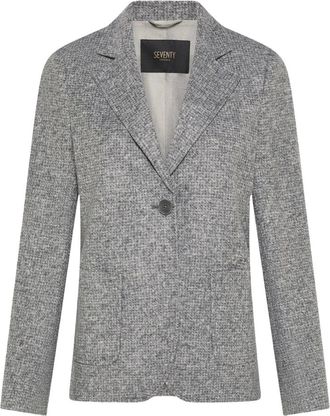Seventy Blazer Jas - Dames - Blazers - Grijs - M - Wol - Jassen