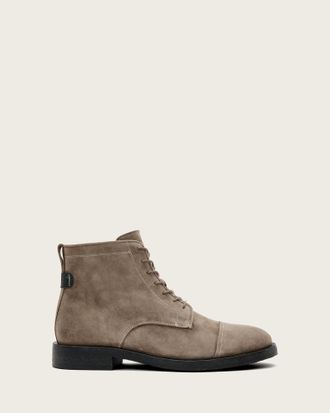 AllSaints Bloom Lace Leather Boots