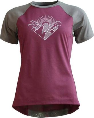 Zimtstern Pureflowz Shirt S/S Velotrikot f&uuml;r Damen | bunt